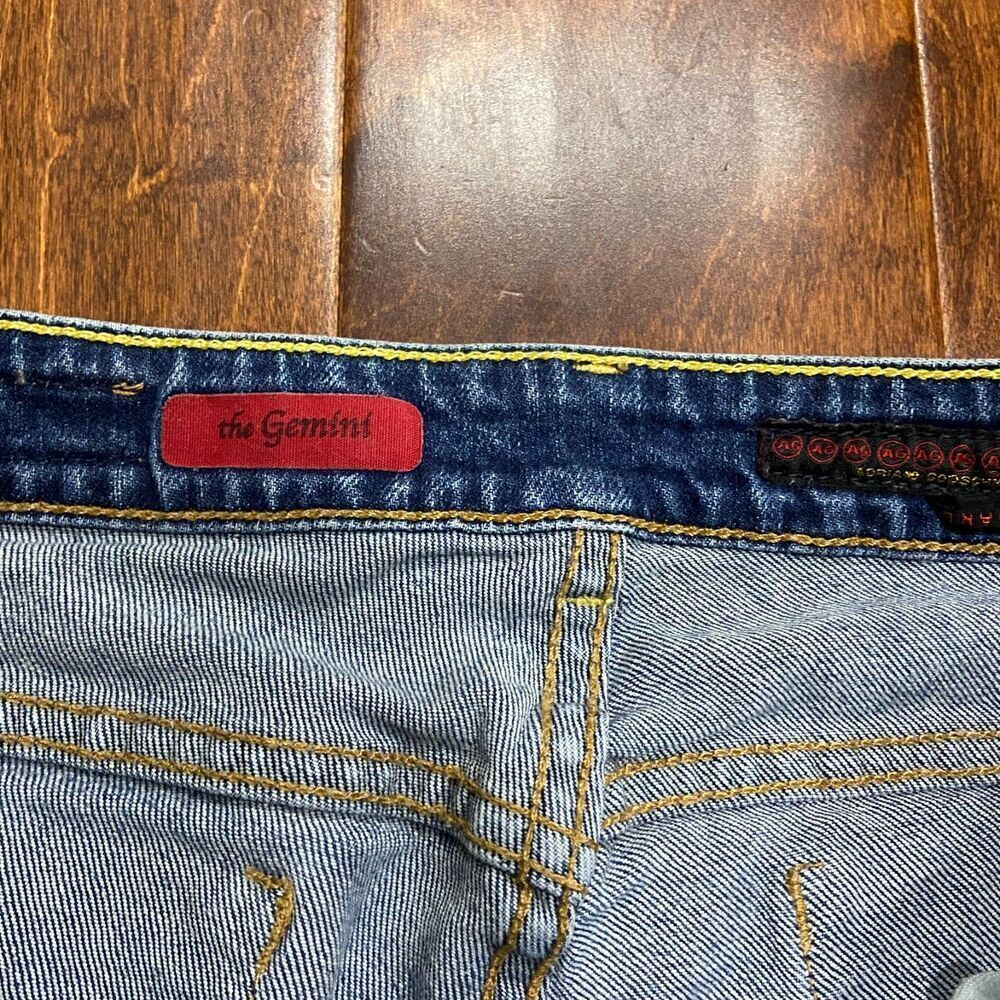 Adriano Goldschmied AG Vintage Gemini Bootcut Denim Blue Jeans Women's 30R - Picture 7 of 11